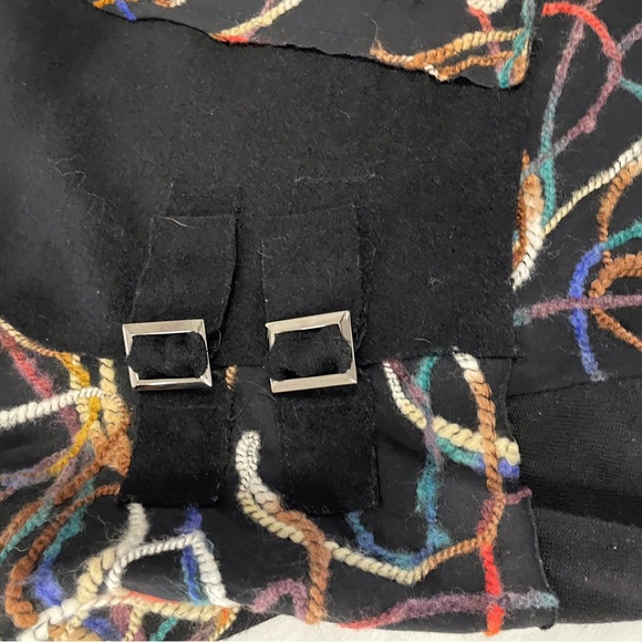 Multicolor Embroidered Mini Dress - Picture 10 of 10